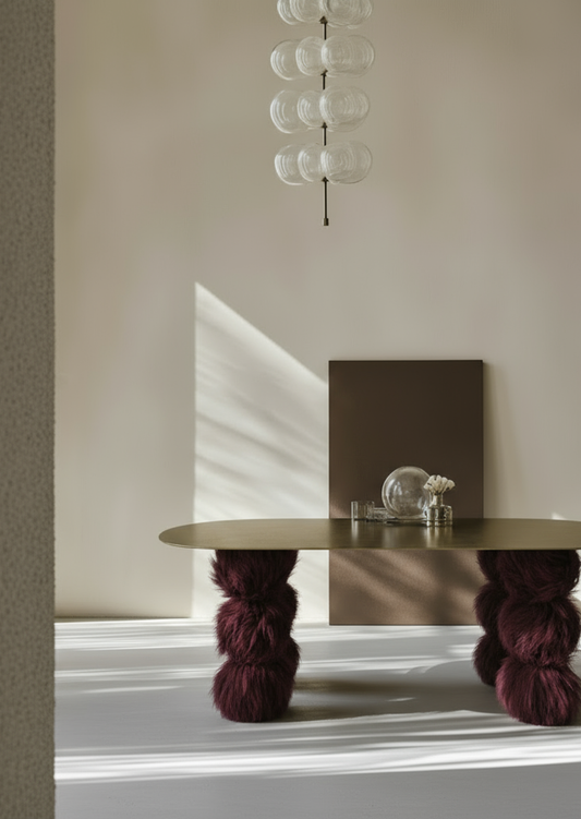 World's Fluffiest Sphere Table