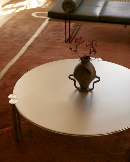 Forever Coffee Table – limited-edition collectible coffee table in liquid aluminium