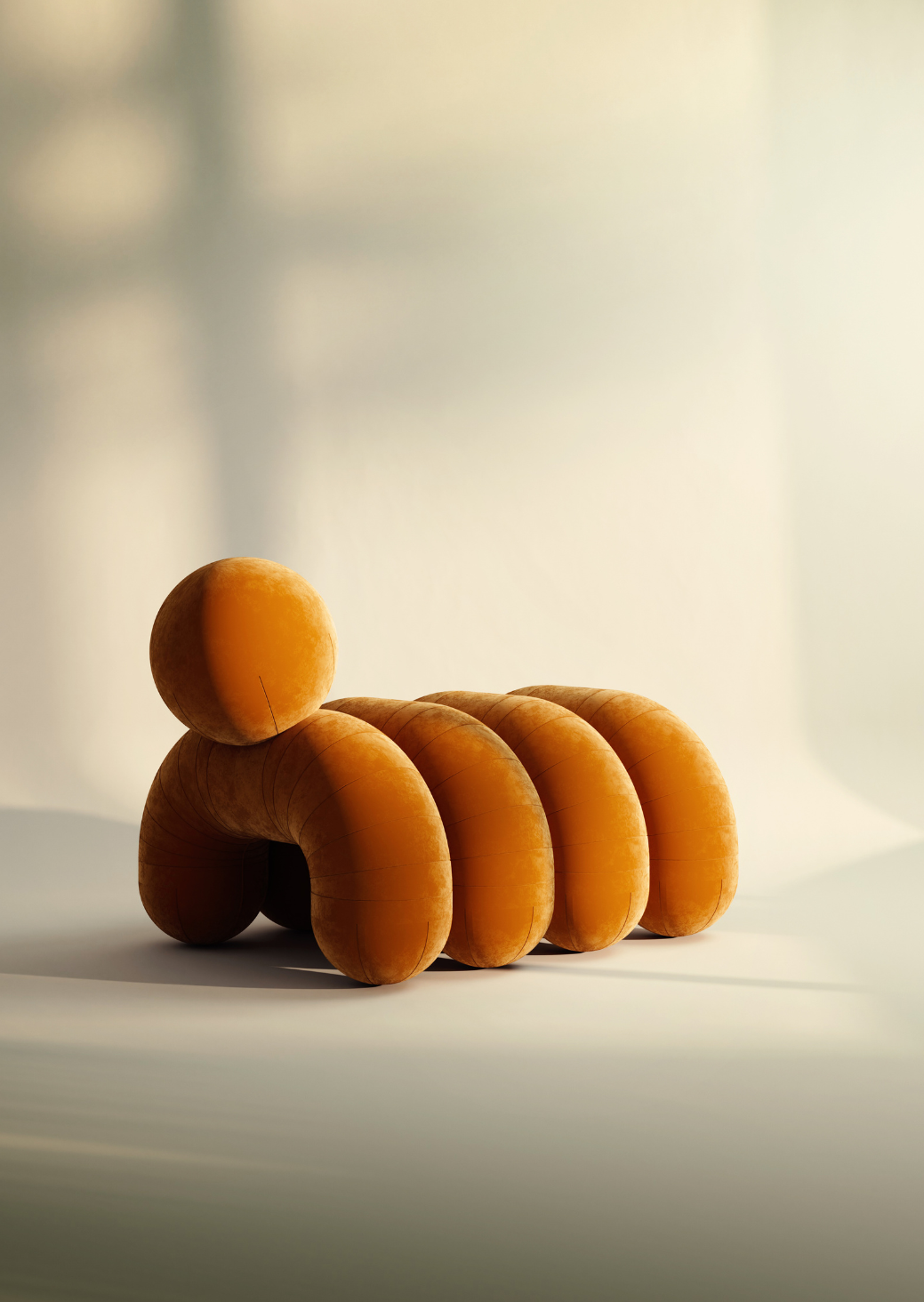 Collo Daybed Urania collaboration with Pietro Franceschini, W1200×L940×H570–900 mm