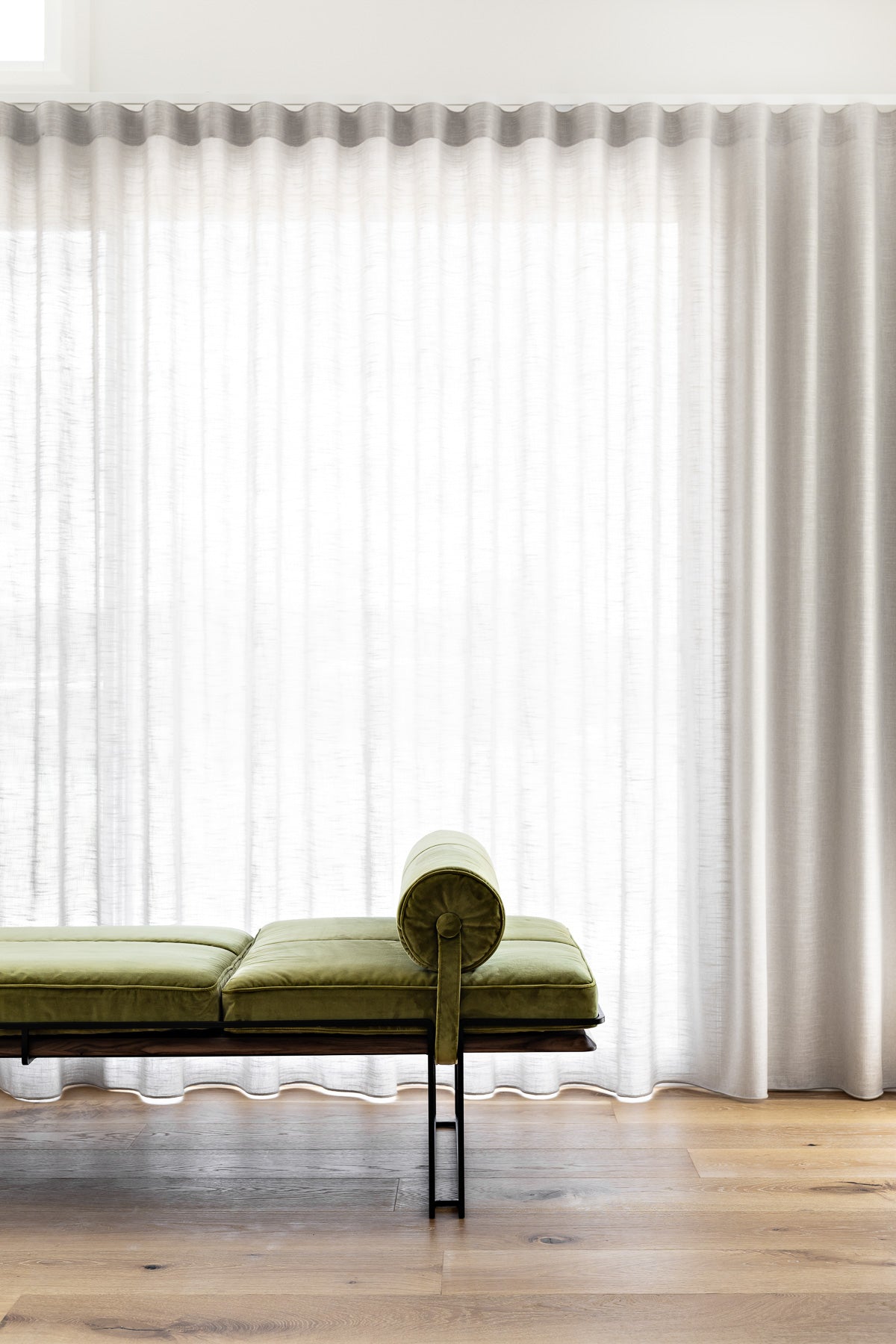 Coulee Daybed – limited-edition sculptural daybed in custom upholstery

