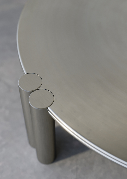 Forever Coffee Table – limited-edition collectible coffee table in solid aluminium